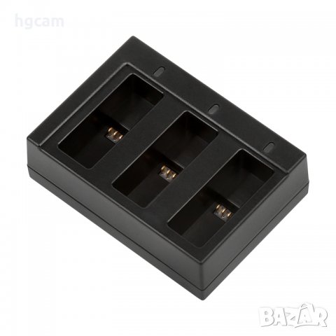 Комплект Зарядно устройство, Тройно + 3бр. Батерии за GoPro Hero 5/6/7, снимка 5 - Батерии, зарядни - 27784923