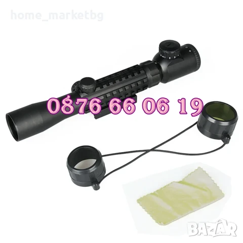 ОПТИКА 3-9х40E Bushnell оптика за пушка мерник прицел, захват 10-22 мм, снимка 5 - Оборудване и аксесоари за оръжия - 50577758