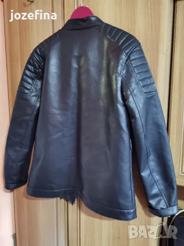 Мъжко кожено яке XSIDE- ново, снимка 2 - Якета - 49326092