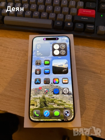 iPhone 15 Pro Max 256 GB Natural Titanium с гаранция