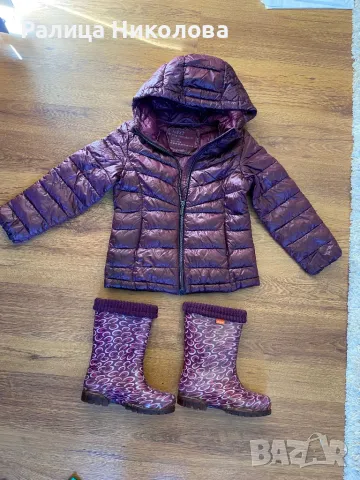 Детско преходно яке Next момиче 110/116, снимка 2 - Детски якета и елеци - 47407596