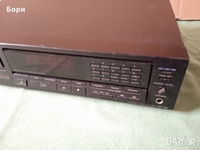 SONY CDP 490  CD Pleyar, снимка 3 - Плейъри, домашно кино, прожектори - 35214692