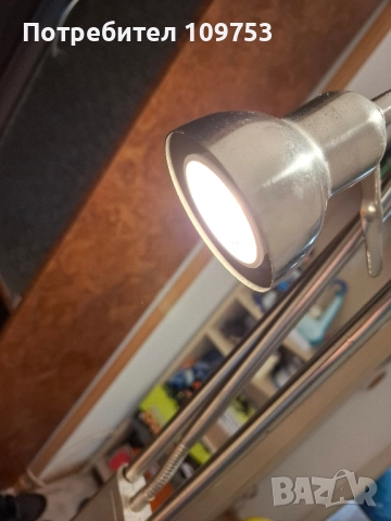 Метална Стояща подова лампа h=180см, снимка 11 - Настолни лампи - 52432775