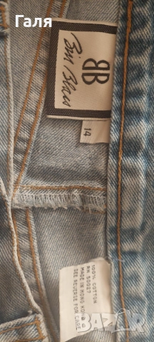 Дънкова пола Bill Blass размер 14 + 1 д.пола подарък , снимка 8 - Поли - 51815750