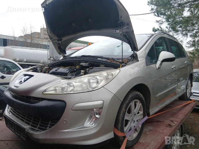Пежо 308 комби 1.6 бензин, снимка 3 - Автомобили и джипове - 53277557