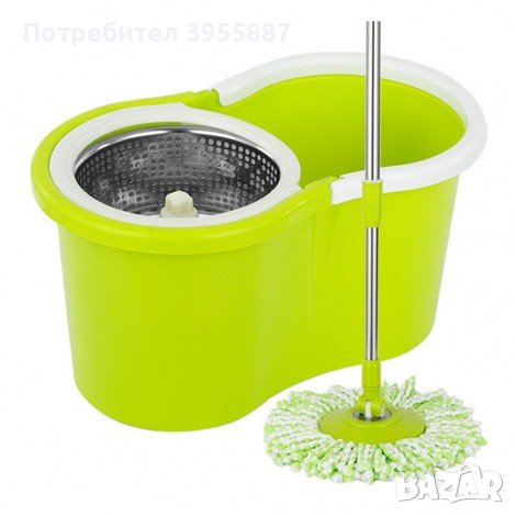 Моп за почистване на под - ламинат  - spin mop 360, снимка 1 - Мопове, кофи, четки и метли - 43378408