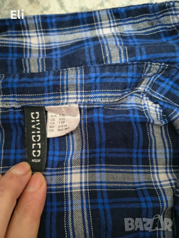 Риза къса , снимка 2 - Блузи с дълъг ръкав и пуловери - 52771636