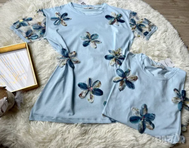 памучни дамски тениски , снимка 4 - Тениски - 50407999