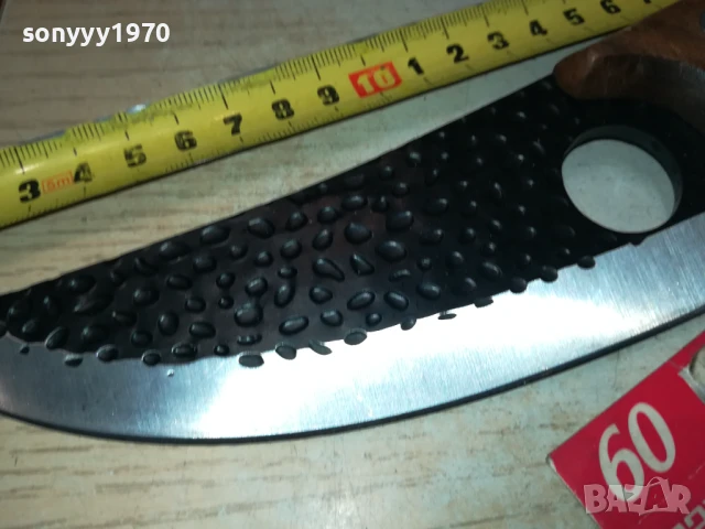 НОЖ-КРИВ МАСИВЕН ОСТЪР 1507251517, снимка 2 - Ножове - 51029000