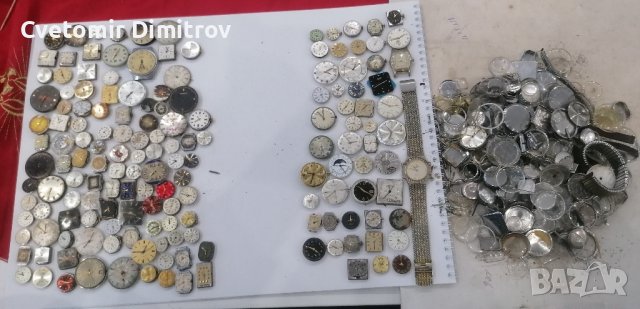 ретро стари позлатени часовници-машини, снимка 7 - Антикварни и старинни предмети - 43947702