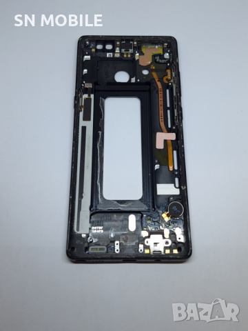 Рамка за дисплея за Samsung Galaxy Note 8 black употребявана, снимка 1 - Резервни части за телефони - 44876284