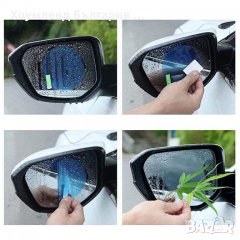 Nano стикер за странични огледала против дъждовни капки, снимка 6 - Аксесоари и консумативи - 32316065