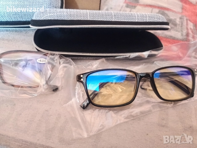 2 броя диоптрични очила за четене + 4.00 НОВИ , снимка 3 - Слънчеви и диоптрични очила - 52196311