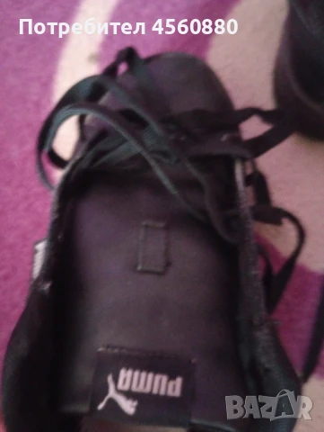 Черни Puma обувки, снимка 4 - Кецове - 51325670