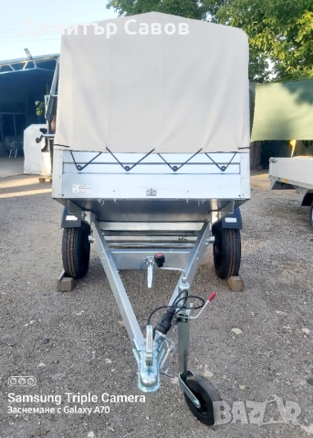 Туристическо, самосвално ремарке REPO DRS с брезент и шпригли до 750kg., снимка 8 - Ремаркета - 51922831