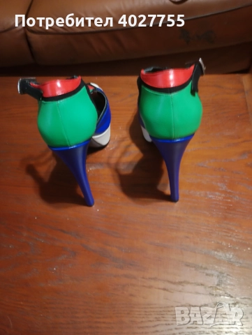 Обувки на висок ток  Fabiano. Естествена кожа , снимка 4 - Дамски обувки на ток - 52263343