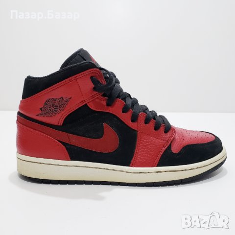 Nike Air Jordan 1 Mid Retro 554724 Оригинал 41.5-42 26.5cm, снимка 3 - Маратонки - 43533469