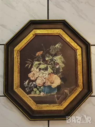 Картина натюрморт, цветя Италия. , снимка 2 - Картини - 48992990