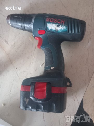 Винтоверт бормашина акумилаторен Bosch с зарядно+2 батерии, снимка 4 - Винтоверти - 43617970