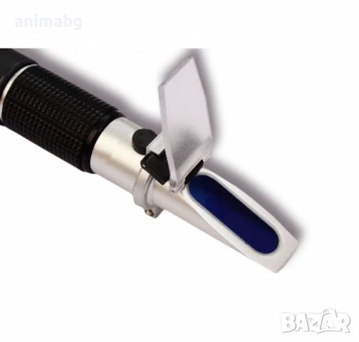 ANIMABG Оптичен рефрактометър спиртомер за измерване градусите на алкохол от 0 до 80 спирт водка уис