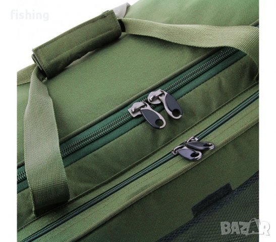 Промо Шаранджийски сак NGT Giant Green Insulated Carryall 709-L, снимка 8 - Екипировка - 39448984