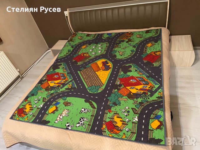 детски килим / мокет 150/180см -цена 70лв - дебелина 6.5мм, материал 100% полиамид с кече от долу - , снимка 1 - Мокети - 32377723