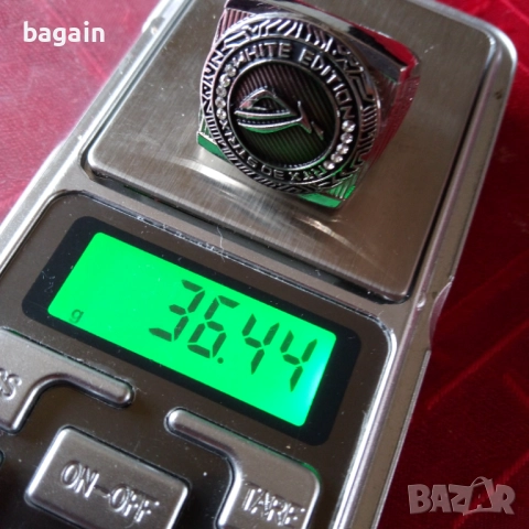 Марков мъжки пръстен., снимка 6 - Пръстени - 52519539