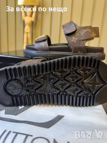 Louis Vuitton Дамски Сандали Луис Витон - 3 Налични Цвята Код E277, снимка 11 - Сандали - 50415445