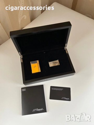 Запалка S.T. Dupont Cohiba Gatsby (2003) – 2 пламъка | Пълен комплект, снимка 8 - Запалки - 53399215