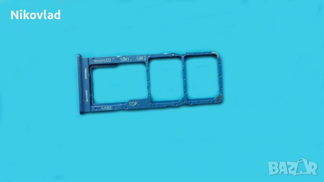Сим и sd държач за Samsung Galaxy A12, снимка 2 - Резервни части за телефони - 38210463