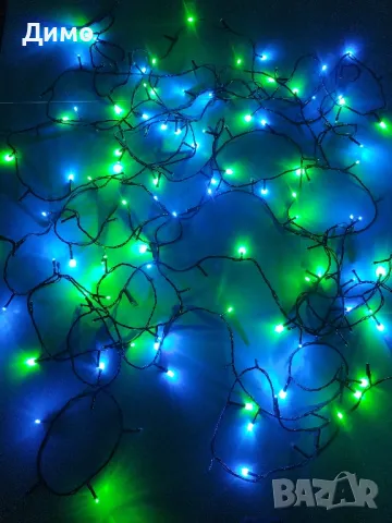 коледни лампички 16,5м за външен монтаж , снимка 2 - Декорация за дома - 48131568