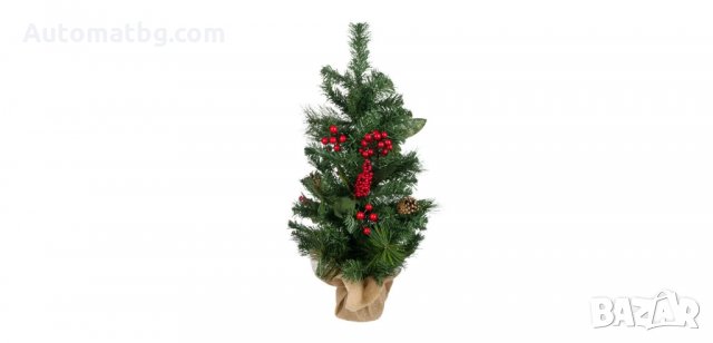 Коледна декоративна елха, Ела Борови игли и Плодове 60см, Automat