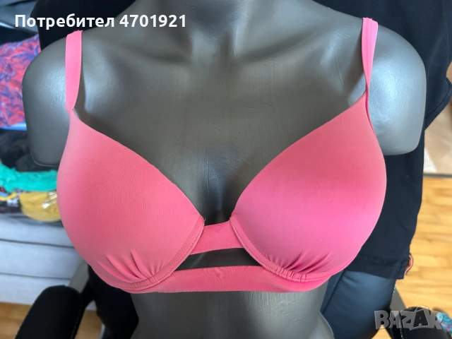 Розов бански от две части, снимка 2 - Бански костюми - 53136505