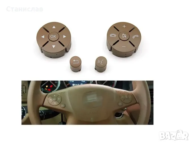 Mercedes E-Class W212 Pre-Face Капачета за волан , снимка 3 - Части - 50219322