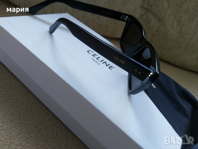Оригинални слънчеви очила Celine с кроко ефект, снимка 4 - Слънчеви и диоптрични очила - 36970118