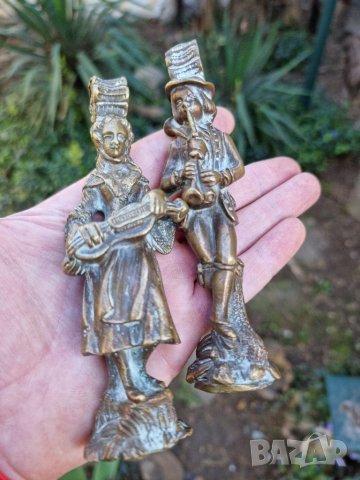 Винтидж Бронзови Музиканти Белгия- "1930г"
