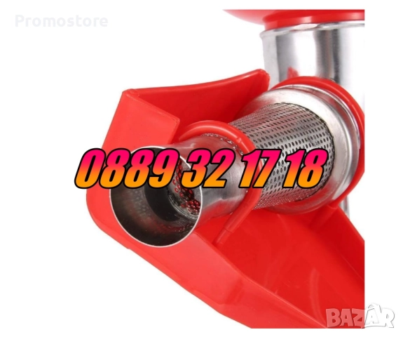 Алуминиева ръчна доматомелачка, машинка за мелене на домати, машинка за доматен сок, снимка 5 - Други - 51437448