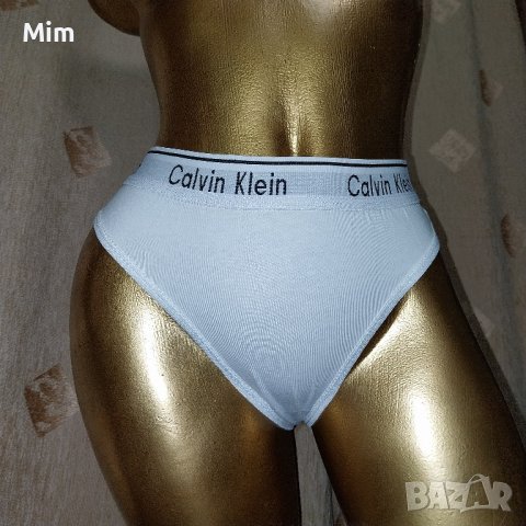Calvin Klein M Бяла полупрашка с лого, снимка 3 - Бельо - 43405691