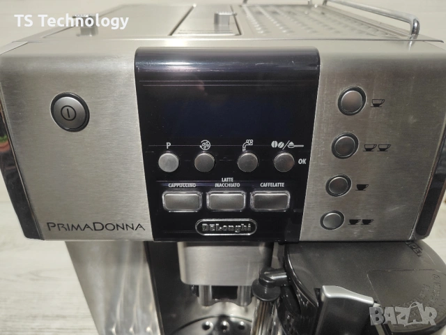 Кафеавтомат - робот Delonghi PRIMADONNA ESAM 6600 с кана / Капучино, снимка 6 - Кафемашини - 53039016