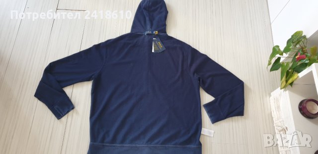 POLO Ralph Lauren Washed Full Zip Mens Size XL  НОВО! ОРИГИНАЛ! Мъжки Суичер!, снимка 6 - Спортни дрехи, екипи - 43745969