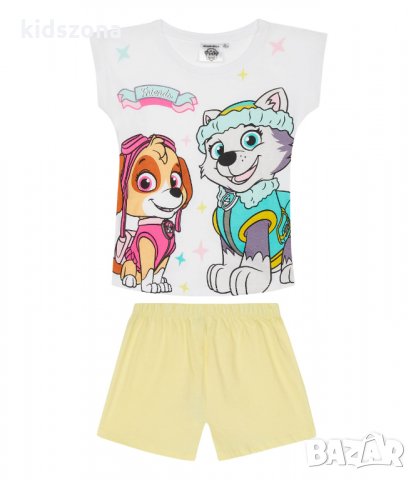 Детска пижама Paw Patrol к. р. момиче за 3, 4, 5, 6 и 8 г. - М4-6
