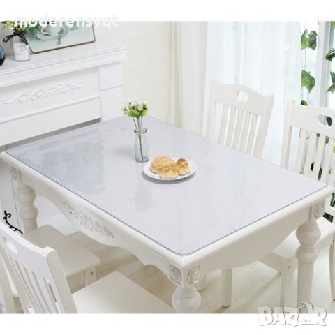 Защитна силиконова постелка за маса 120х60см, снимка 6 - Маси - 43120929
