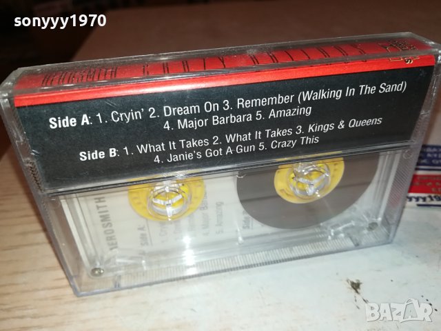 AEROSMITH-КАСЕТА 1711231743, снимка 6 - Аудио касети - 43036460