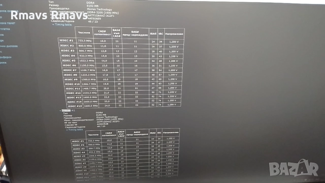 Рам памет DDR4 3200 Micron 2х8GB за компютър, снимка 8 - RAM памет - 52405807