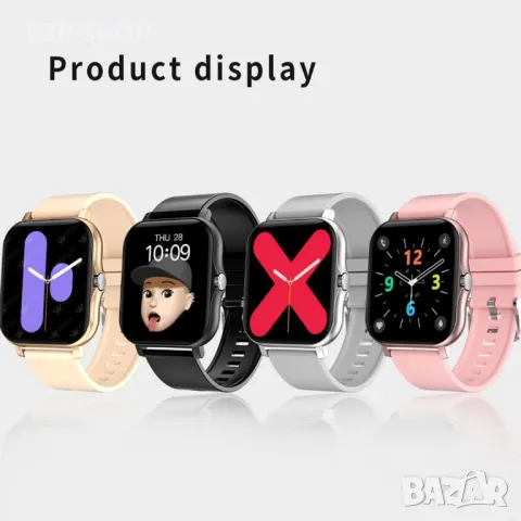 Висококачествен Смарт часовник STRIPN P8, снимка 5 - Смарт часовници - 48775289