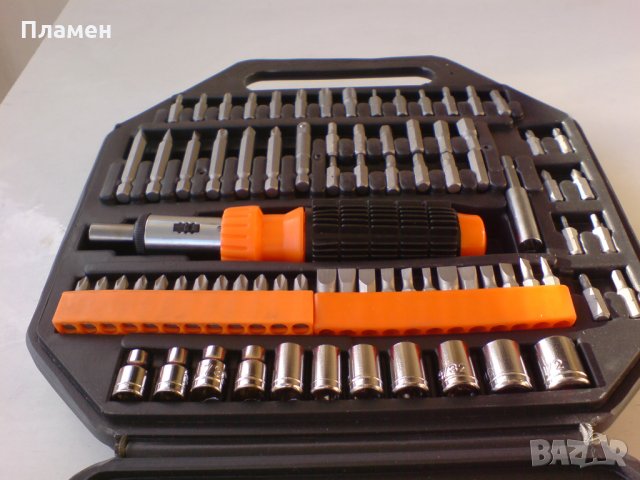 Отвертка с вложки и накрайници, комплект 78 части,Gadget tools Нови !, снимка 3 - Отвертки - 35339657