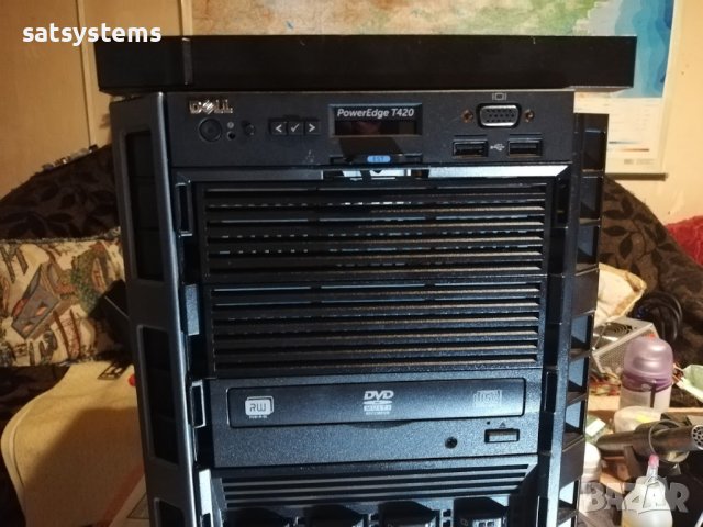 Сървърна станция Dell PowerEdge T420, снимка 2 - Работни компютри - 43245369