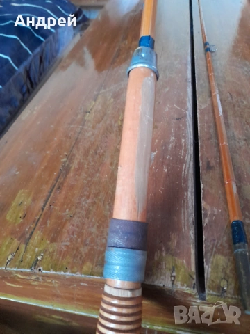 Стара дървена въдица, снимка 4 - Въдици - 53432983
