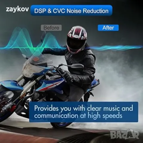 Мотоциклетна домофонна комуникационна система, TK-X2 1000 M, с шумопотискане, снимка 5 - Аксесоари и консумативи - 48091901