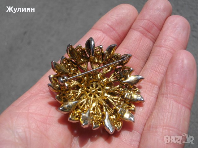 СТАРА БРОШКА ВИСУЛКА, снимка 6 - Антикварни и старинни предмети - 40308643